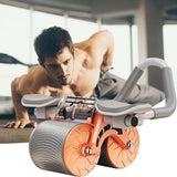 RODILLO ABDOMINAL FITNESS PRO CON SOPORTE PARA CELULAR