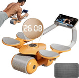 RODILLO ABDOMINAL FITNESS PRO CON SOPORTE PARA CELULAR